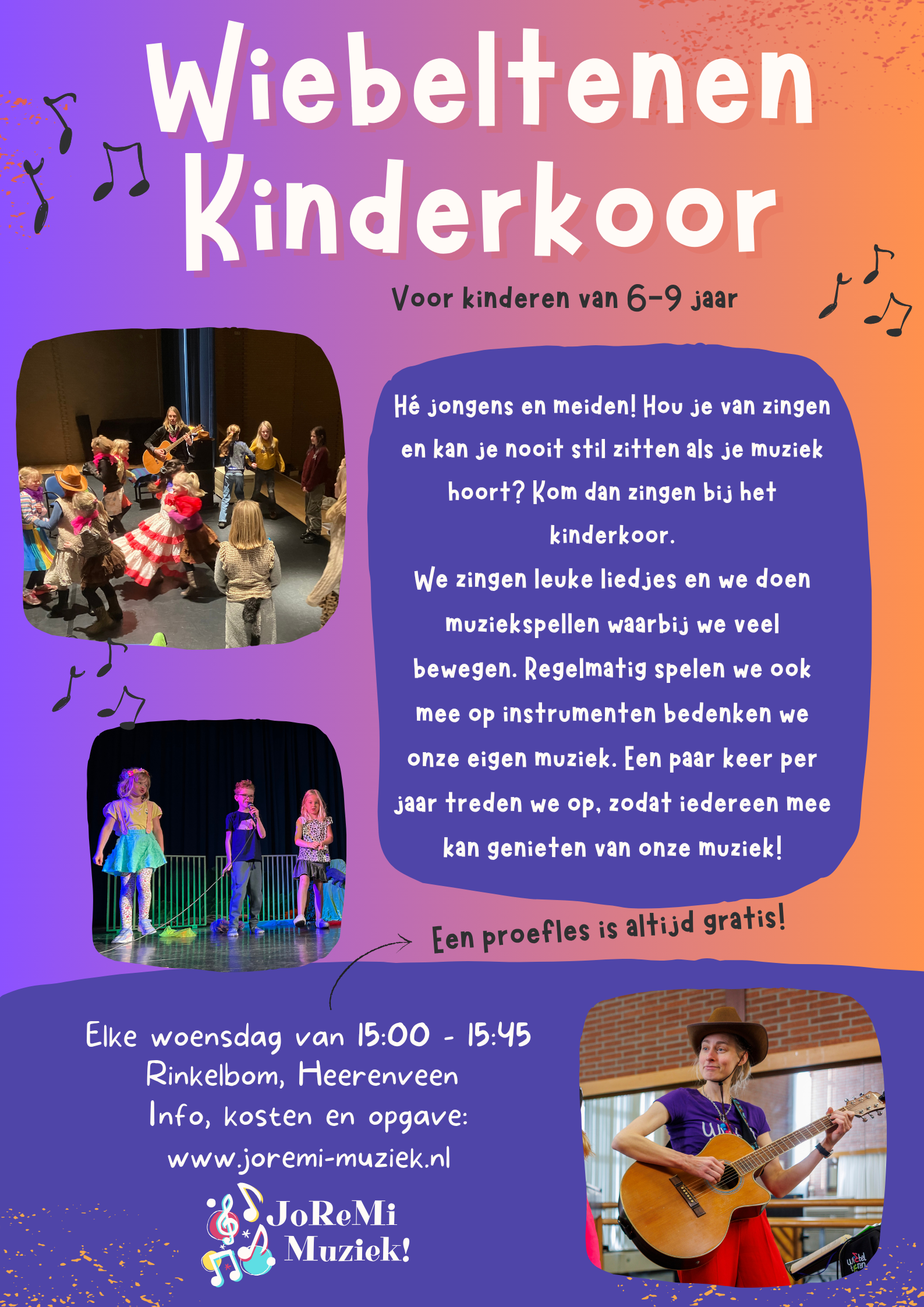 Kinderkor poster Kinderkor poster