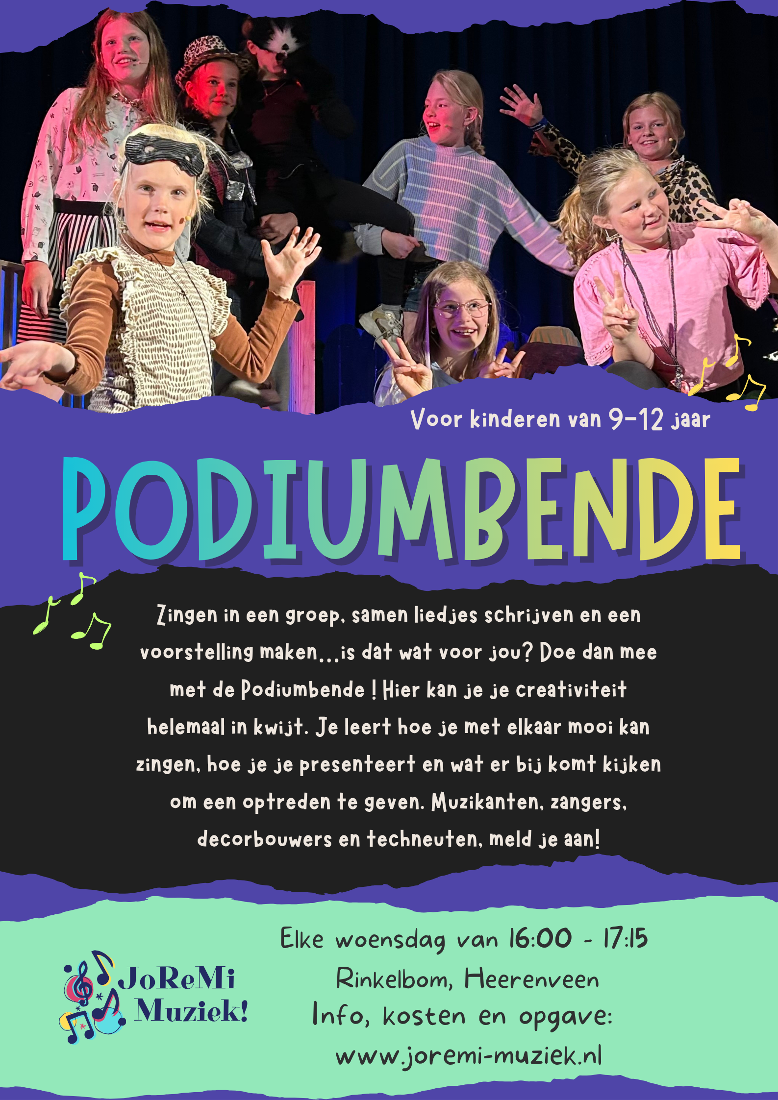 Podiumbende poster Podiumbende poster